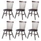 Traditional Side Chair Wood Slat Back Dining Room Chair for Kitchen