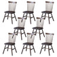 Traditional Side Chair Wood Slat Back Dining Room Chair for Kitchen
