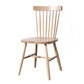 Traditional Side Chair Wood Slat Back Dining Room Chair for Kitchen