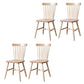 Traditional Side Chair Wood Slat Back Dining Room Chair for Kitchen
