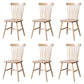 Traditional Side Chair Wood Slat Back Dining Room Chair for Kitchen