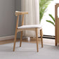 Traditional Side Chair Wood Open Back Dining Room Chair for Kitchen