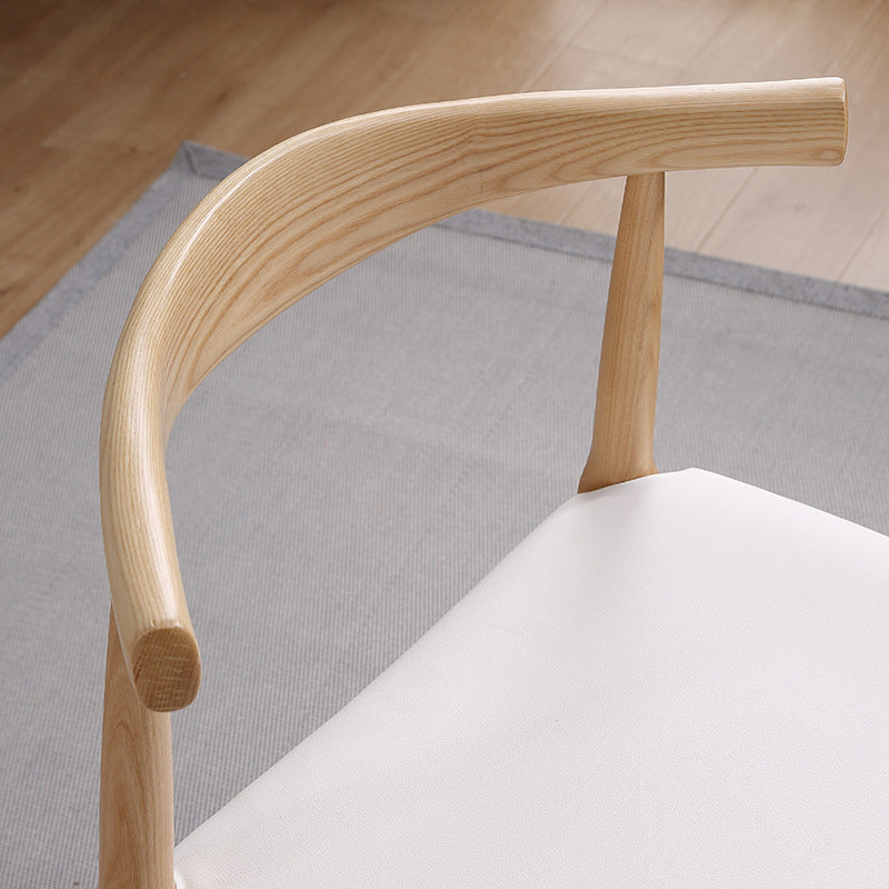 Traditional Side Chair Wood Open Back Dining Room Chair for Kitchen