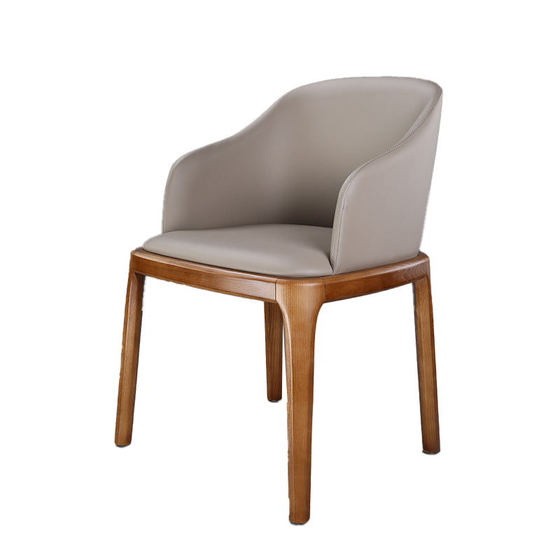 Sedia tradizionale sedia da pranzo solido in legno per cucina