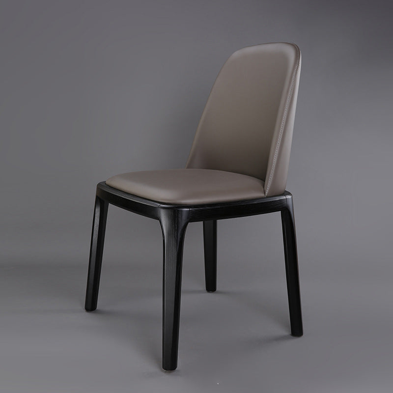 Sedia tradizionale sedia da pranzo solido in legno per cucina