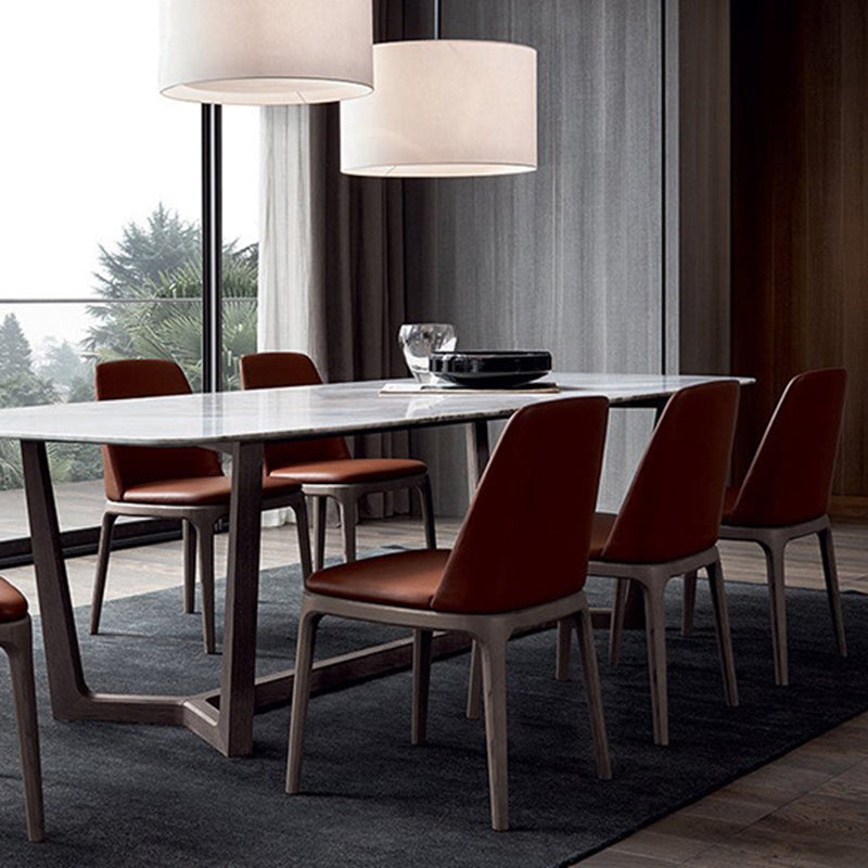 Sedia tradizionale sedia da pranzo solido in legno per cucina