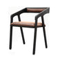 Metal Side Dining Chairs Industrial Open Back Dining Side Chair