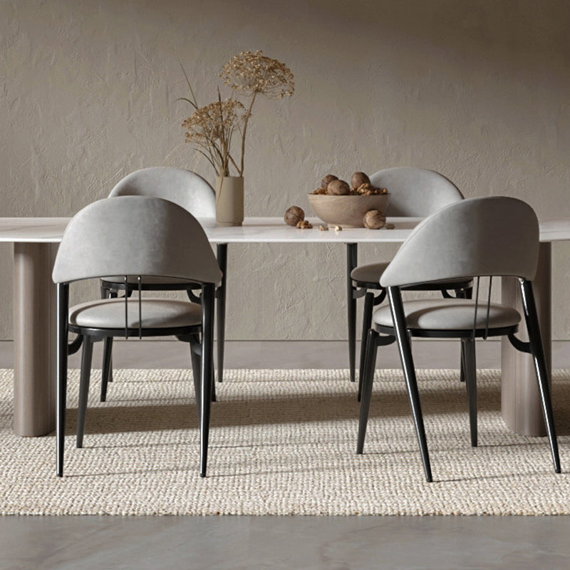 Sedia laterale industriale aperta sedia sala da pranzo per sala da pranzo