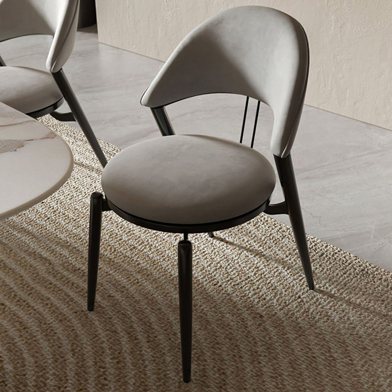 Sedia laterale industriale aperta sedia sala da pranzo per sala da pranzo