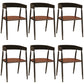 Contemporary Kitchen Dining Armchair Metal Side Dining Chairs in Black