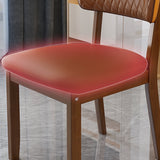 Contemporary Wood Dining Chairs Open Back Dining Side Chair for Restaurant Use