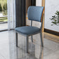 Contemporary Wood Dining Chairs Open Back Dining Side Chair for Restaurant Use
