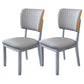 Contemporary Wood Dining Chairs Open Back Dining Side Chair for Restaurant Use