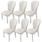Contemporary Wood Dining Armless Chairs Upholstered Side Chairs for Restaurant Use