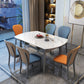 Contemporary Wood Dining Armless Chairs Upholstered Side Chairs for Restaurant Use