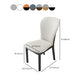 Contemporary Wood Dining Armless Chairs Upholstered Side Chairs for Restaurant Use