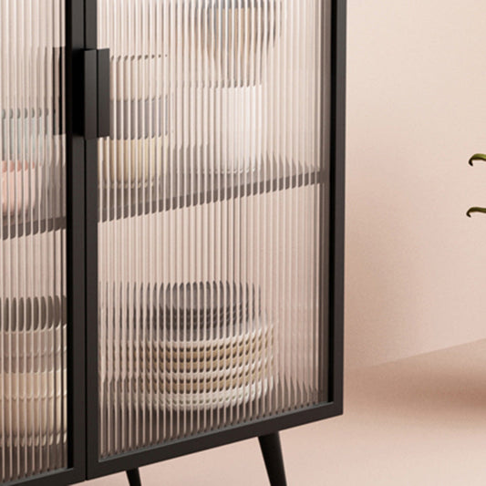 Sideboard in metallo moderno casa minimalista casa rettangolare con porta