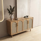 Home Rectangle Sideboard Cabinet Wooden Side Board with Doors