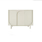 Sideboard di rettangolo moderno Rettangolo Sideboard di archiviazione in legno con porta