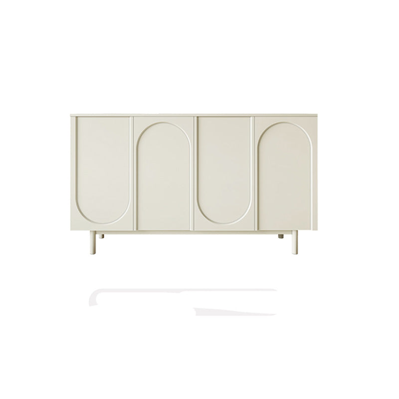 Sideboard di rettangolo moderno Rettangolo Sideboard di archiviazione in legno con porta