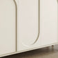 Sideboard di rettangolo moderno Rettangolo Sideboard di archiviazione in legno con porta