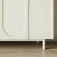 Sideboard di rettangolo moderno Rettangolo Sideboard di archiviazione in legno con porta