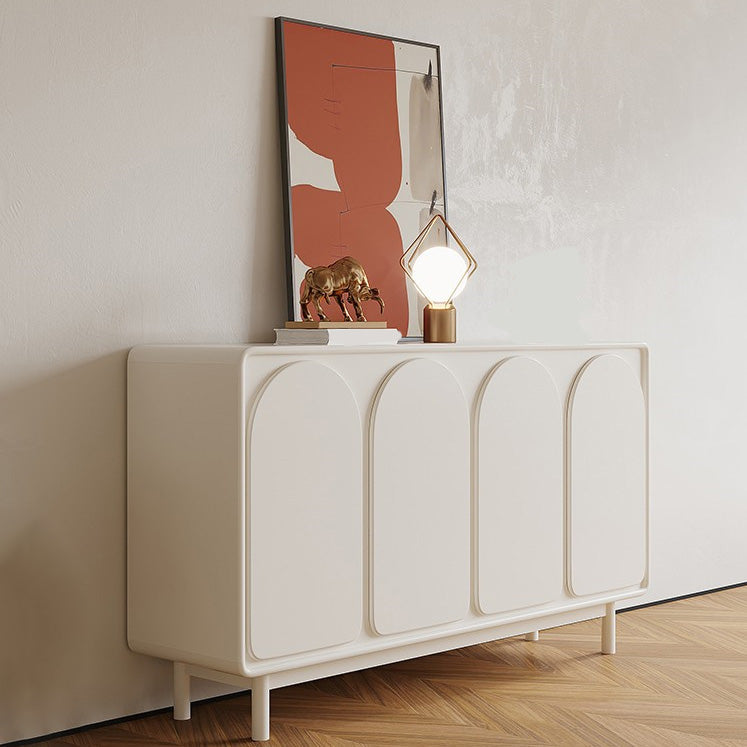 Rettangolo di stoccaggio domestico Sideboard di legno moderno per cucina