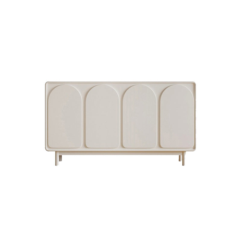 Rettangolo di stoccaggio domestico Sideboard di legno moderno per cucina