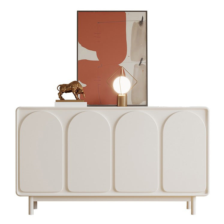 Rettangolo di stoccaggio domestico Sideboard di legno moderno per cucina