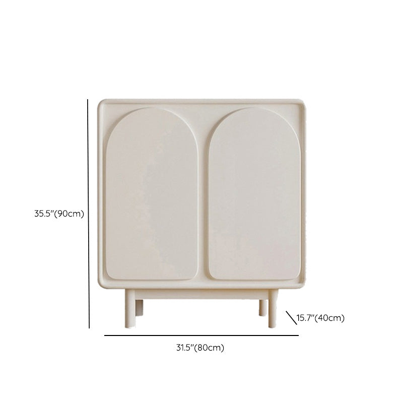 Rettangolo di stoccaggio domestico Sideboard di legno moderno per cucina