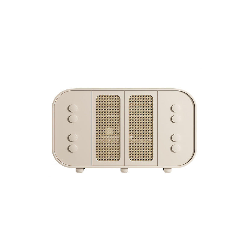 Mobile moderno armadio latestino di stoccaggio in legno con cassetti e porta