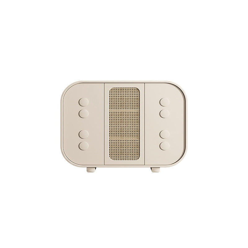 Mobile moderno armadio latestino di stoccaggio in legno con cassetti e porta