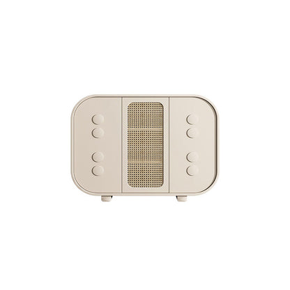 Mobile moderno armadio latestino di stoccaggio in legno con cassetti e porta