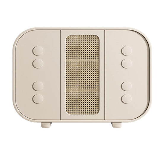 Mobile moderno armadio latestino di stoccaggio in legno con cassetti e porta