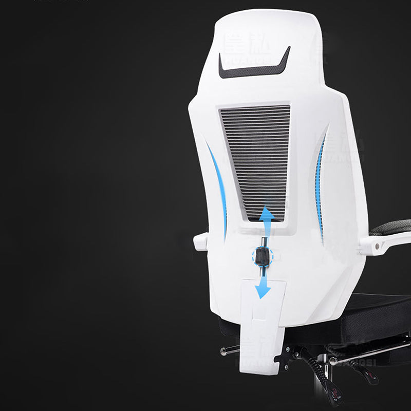 Ergonomic Mesh Office Chair High-Back Adjustable Height with Swivel Casters Clearhalo 'furn' 'furn_office_chair' 'Furniture' 'Office Chairs' 'Office Furniture' 'office_chair' 6267602