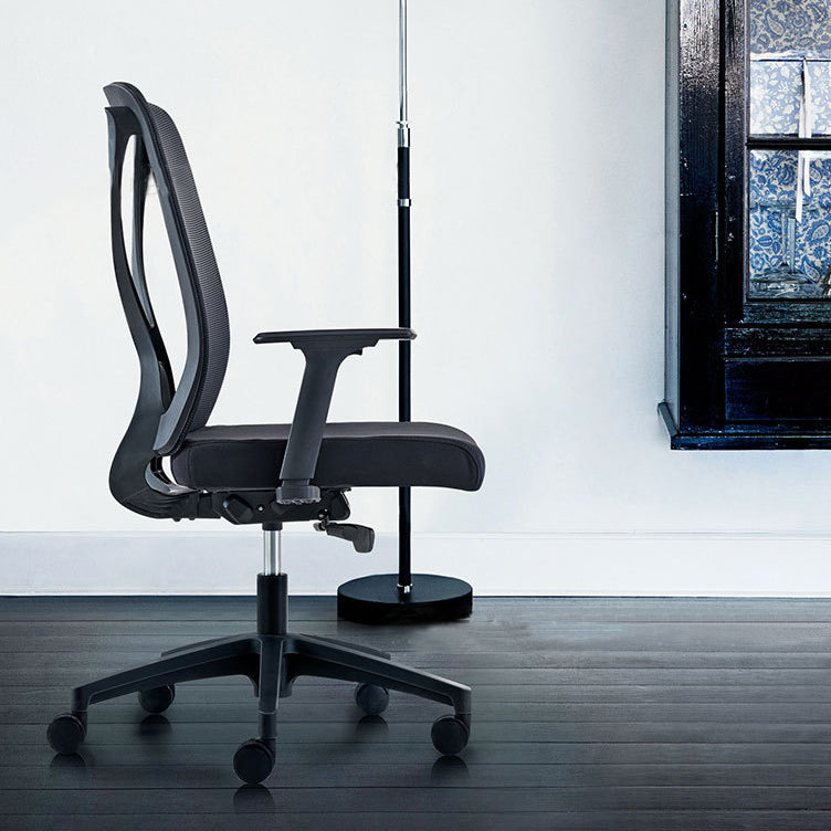 Modern Desk Chair Mesh Computer Chair Conference Chair with Wheels Clearhalo 'furn' 'furn_office_chair' 'Furniture' 'Office Chairs' 'Office Furniture' 'office_chair' 6267620