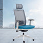 Modern Desk Chair Mesh Computer Chair High-Back Chair for Office Blue 1 Piece Clearhalo 'furn' 'furn_office_chair' 'Furniture' 'Office Chairs' 'Office Furniture' 'office_chair' 6267668