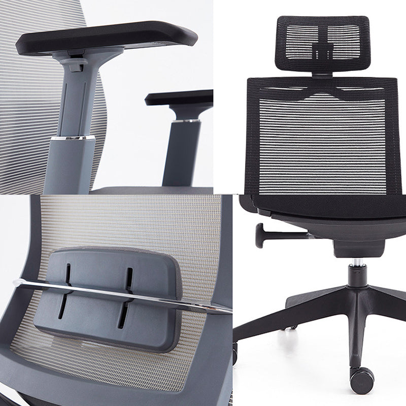 Modern Desk Chair Mesh Computer Chair High-Back Chair for Office Clearhalo 'furn' 'furn_office_chair' 'Furniture' 'Office Chairs' 'Office Furniture' 'office_chair' 6267680