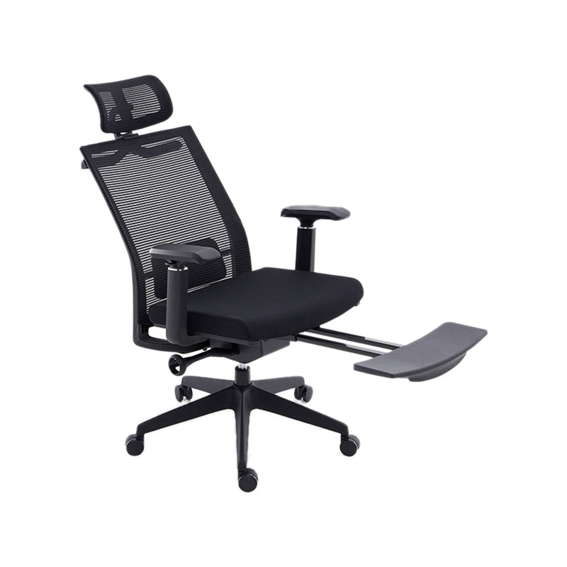 Modern Desk Chair Mesh Computer Chair High-Back Chair for Office Black 1 Piece Clearhalo 'furn' 'furn_office_chair' 'Furniture' 'Office Chairs' 'Office Furniture' 'office_chair' 6267689