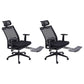 Modern Desk Chair Mesh Computer Chair High-Back Chair for Office Black 2 Piece Set Clearhalo 'furn' 'furn_office_chair' 'Furniture' 'Office Chairs' 'Office Furniture' 'office_chair' 6267690