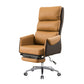 Modern Slide High Back Office Chair Leather Executive Chair with Footrest Clearhalo 'furn' 'furn_office_chair' 'Furniture' 'Office Chairs' 'Office Furniture' 'office_chair' 6267815
