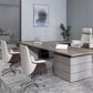 Modern & Contemporary Upholstered Chair Leather Task High Back Chair Clearhalo 'furn' 'furn_office_chair' 'Furniture' 'Office Chairs' 'Office Furniture' 'office_chair' 6267869