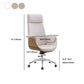Modern & Contemporary Upholstered Chair Leather Task High Back Chair Clearhalo 'furn' 'furn_office_chair' 'Furniture' 'Office Chairs' 'Office Furniture' 'office_chair' 6267901