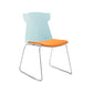 Contemporary No Wheels Desk Chair Plastic Armless Conference Chair Green 1 Piece Sled Clearhalo 'furn' 'furn_office_chair' 'Furniture' 'Office Chairs' 'Office Furniture' 'office_chair' 6267926