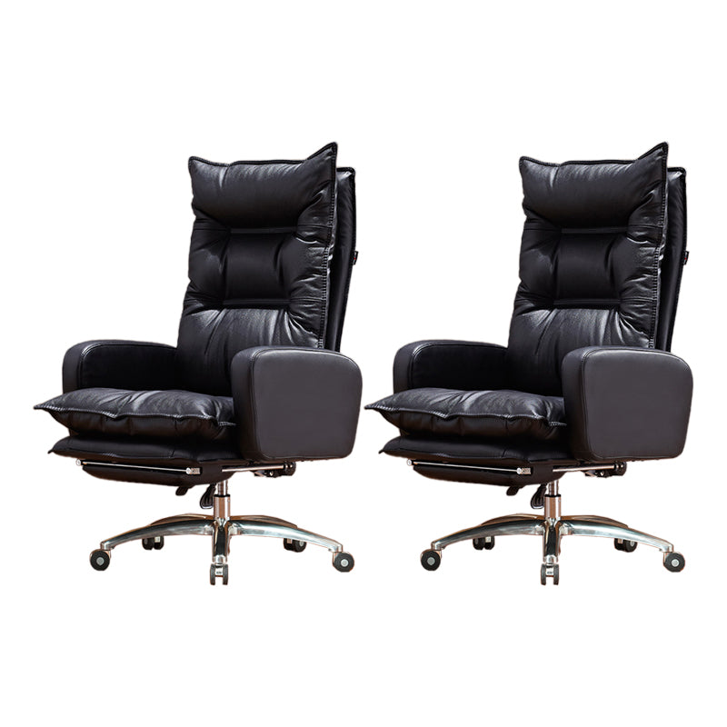 Fauteuil contemporain à mécanisme d'inclinaison, fauteuil pivotant à dossier haut