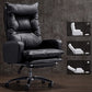 Fauteuil contemporain à mécanisme d'inclinaison, fauteuil pivotant à dossier haut