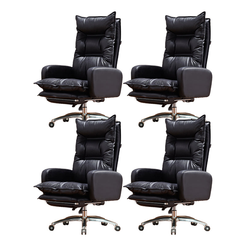 Fauteuil contemporain à mécanisme d'inclinaison, fauteuil pivotant à dossier haut