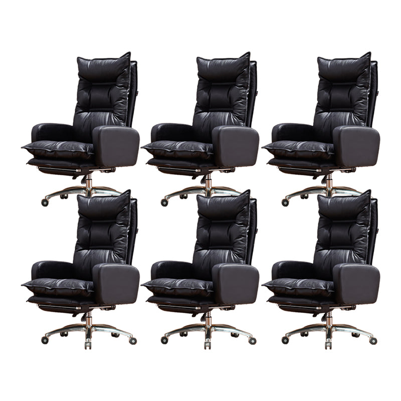 Fauteuil contemporain à mécanisme d'inclinaison, fauteuil pivotant à dossier haut