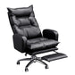 Fauteuil contemporain à mécanisme d'inclinaison, fauteuil pivotant à dossier haut