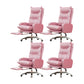 Fauteuil contemporain à mécanisme d'inclinaison, fauteuil pivotant à dossier haut